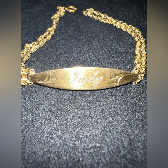 Vintage Speidel Engraved Bracelet Set “Judy” - Picture 2 of 9